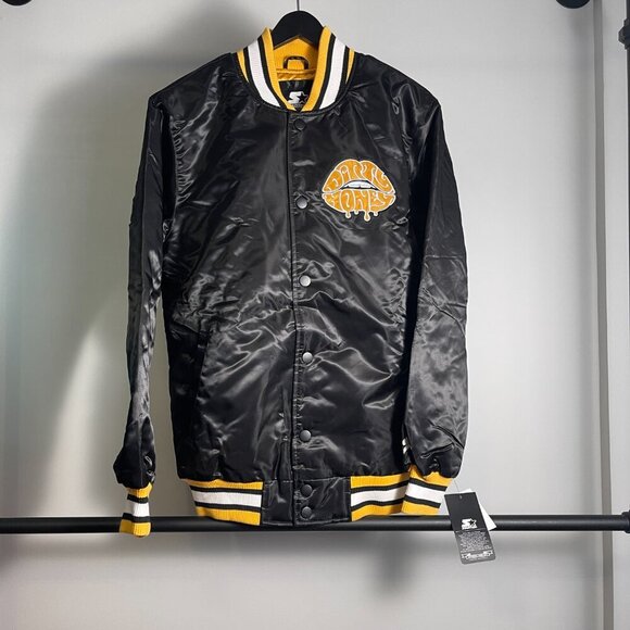 Starter Black Label Dirty Honey satin jacket size L - Picture 1 of 3